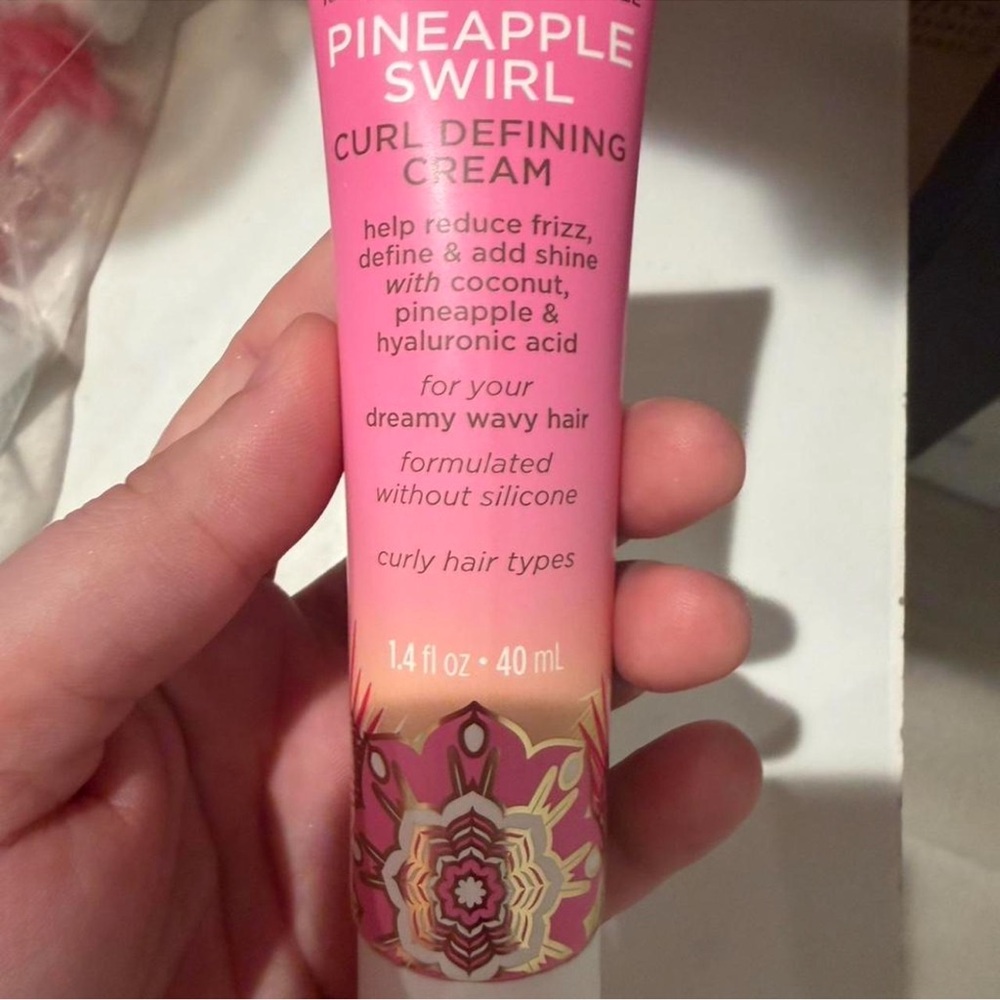 Pineapple Swirl Curl Defining 40ml - Pink